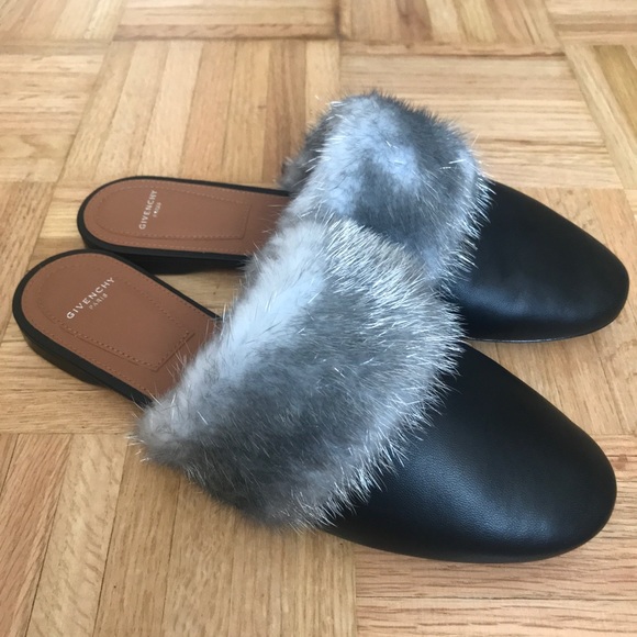NWT 100% authentic Givenchy Bedford Mink Fur Mule - Picture 6 of 8